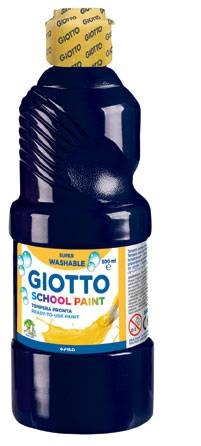 School Paint pintura a base de agua Negro 500 ml Botella 1 pieza(s)