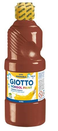 School Paint pintura a base de agua Marrón 500 ml Botella 1 pieza(s)
