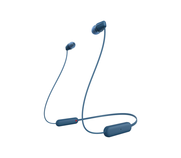 WI-C100 Auriculares Inalámbrico Dentro de oído Llamadas/Música Bluetooth Azul