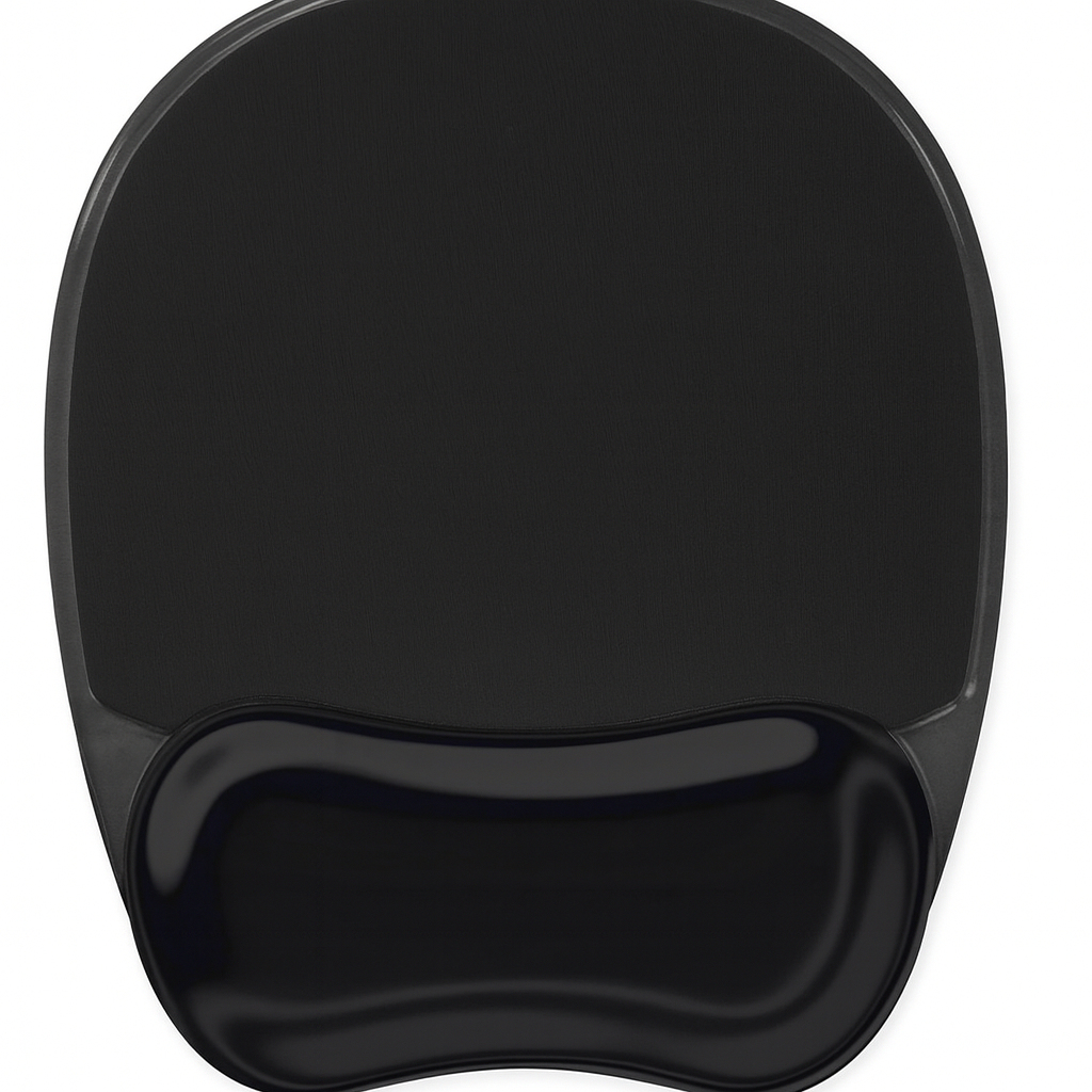 Ergo Crystal Flex Alfombrilla de ratón para juegos Negro