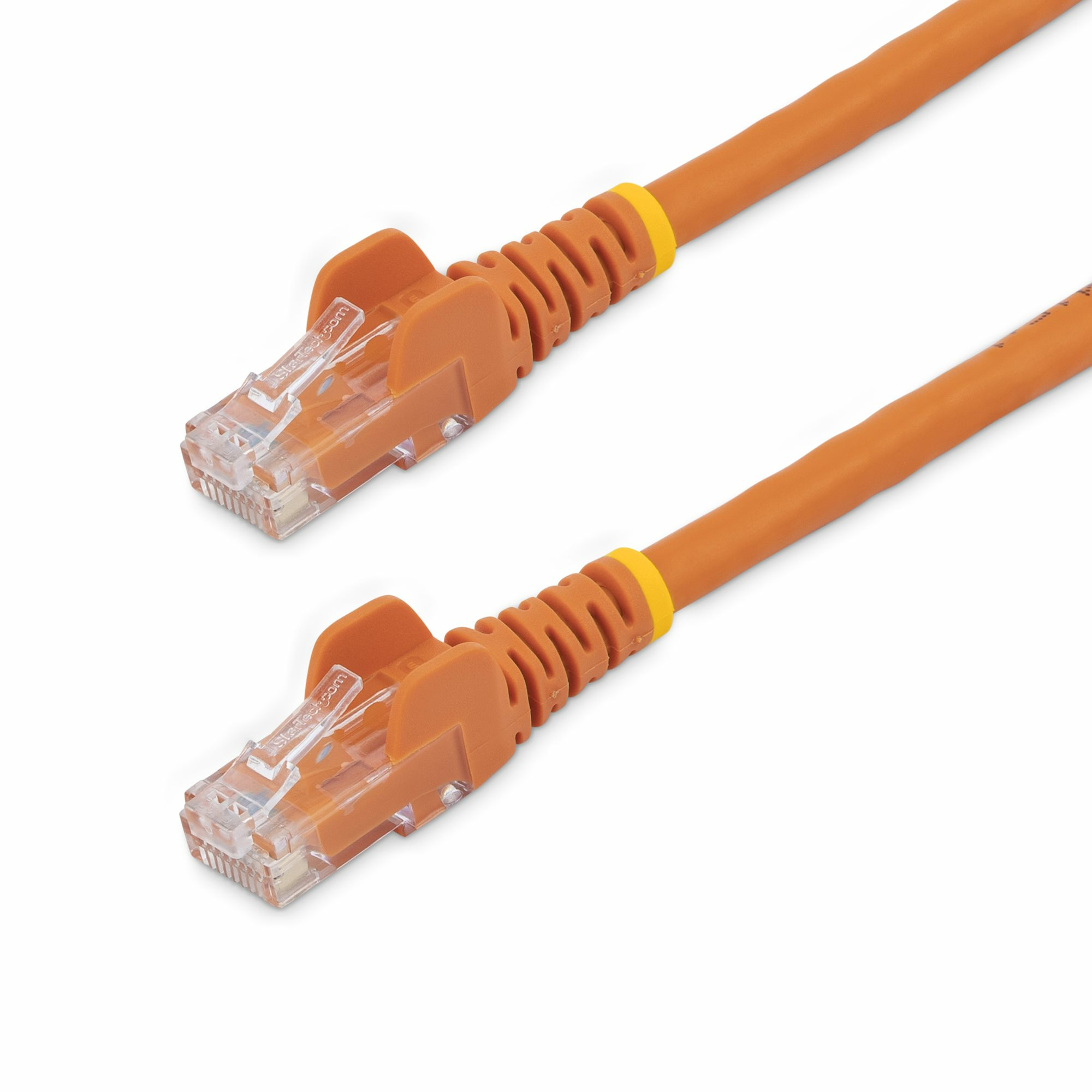Cable de Red Ethernet Cat6 Snagless de 3m Naranja - Cable Patch RJ45 UTP