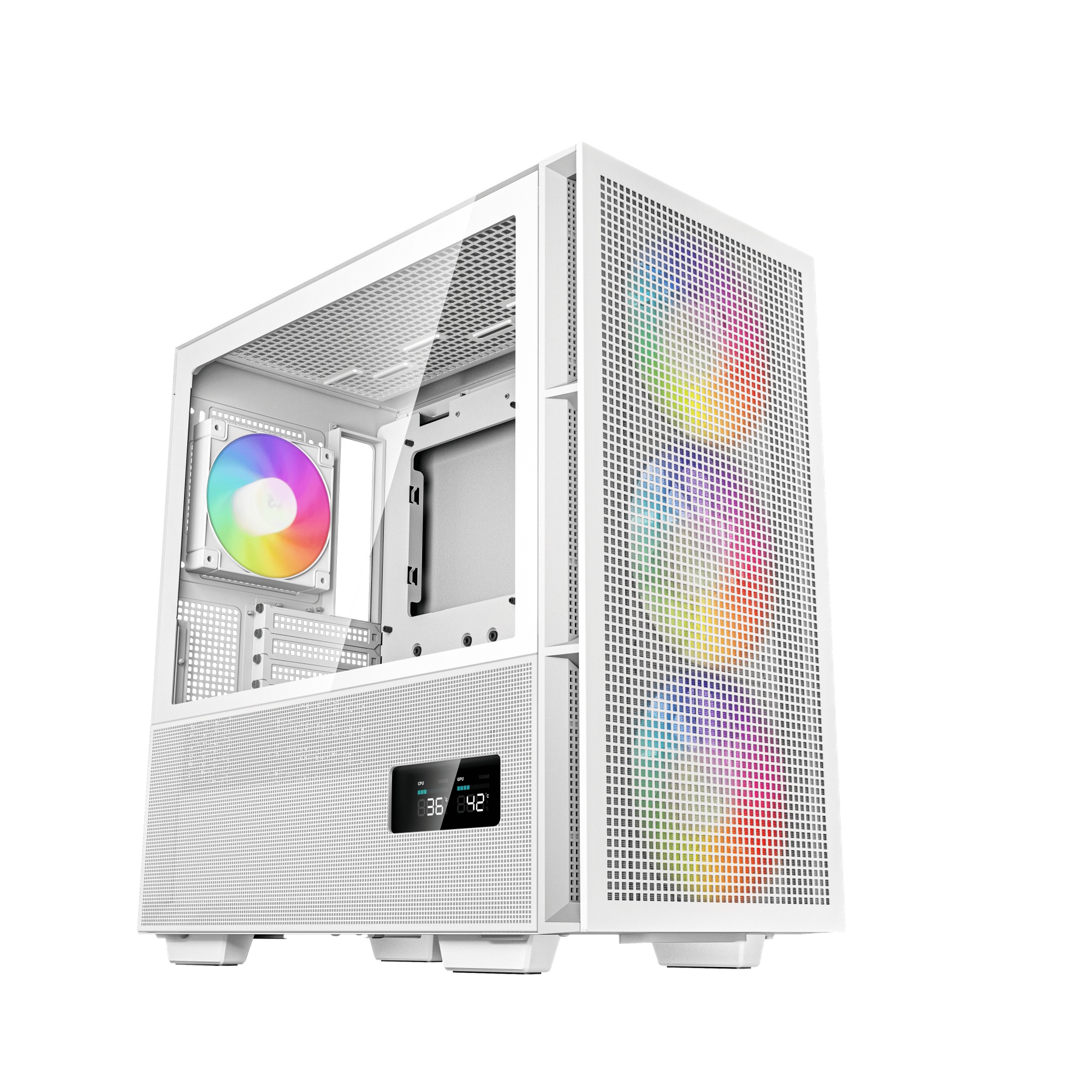 CH560 DIGITAL WH Midi Tower Blanco