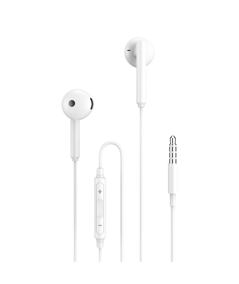 EAUR-HU auricular y casco Auriculares Alámbrico Dentro de oído Llamadas/Música Blanco