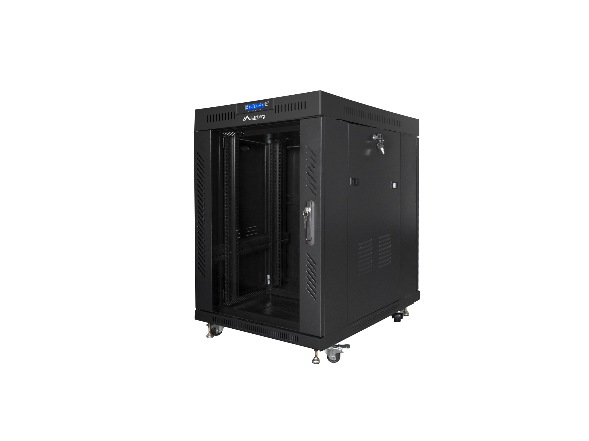 FF01-6815-12BL armario rack 15U Rack o bastidor independiente Negro