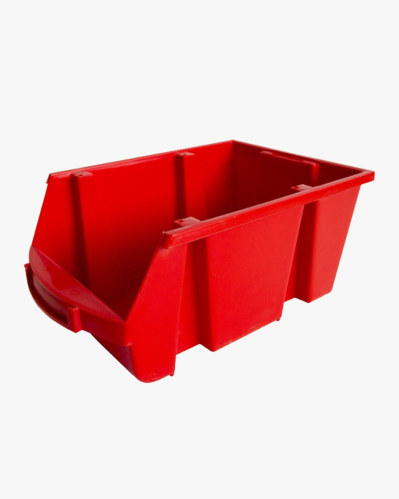 SPACY4R caja de almacenaje Cesta de almacenaje Rectangular Polipropileno (PP) Rojo