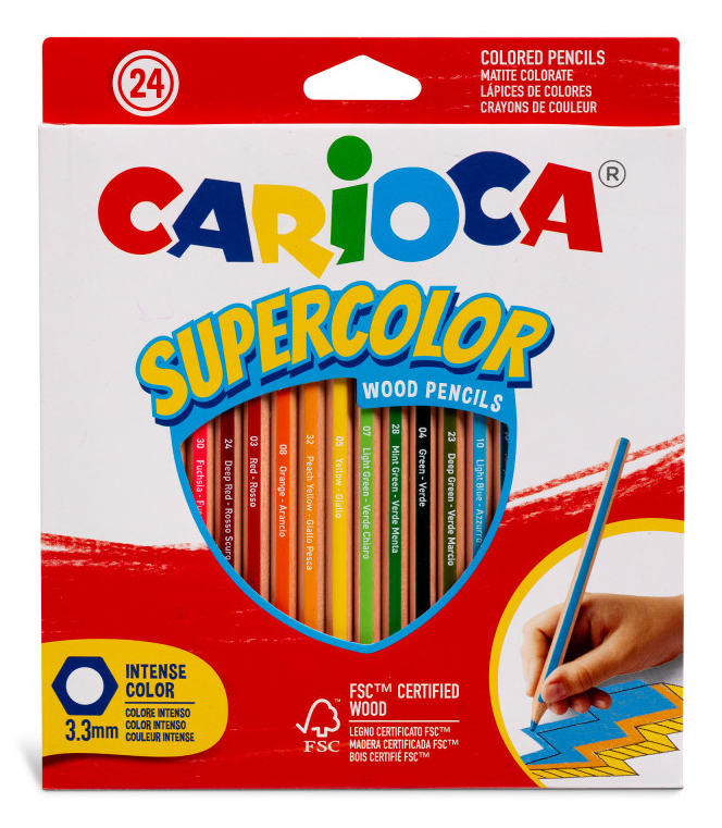 Supercolor Multicolor 24 pieza(s)