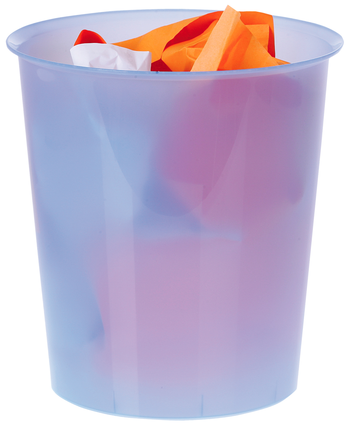 2001 AZ TL cubo de basura Alrededor Copolímero de polipropileno (PPC) Azul, Transparente