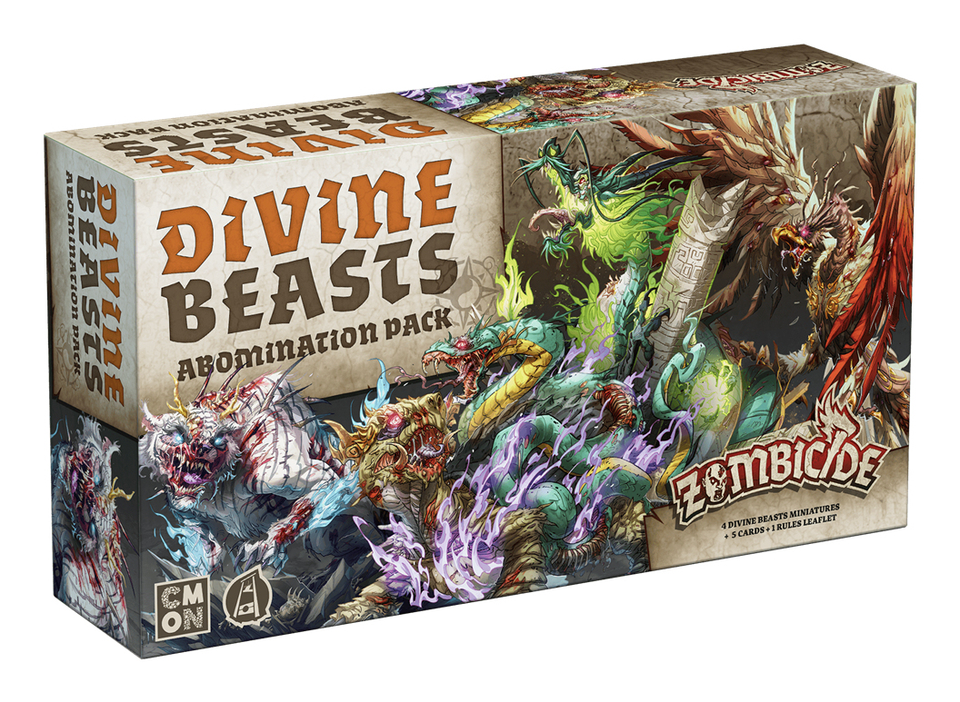GUF045ML juego de tablero Zombicide: Divine Beasts 60 min Juego De Cartas