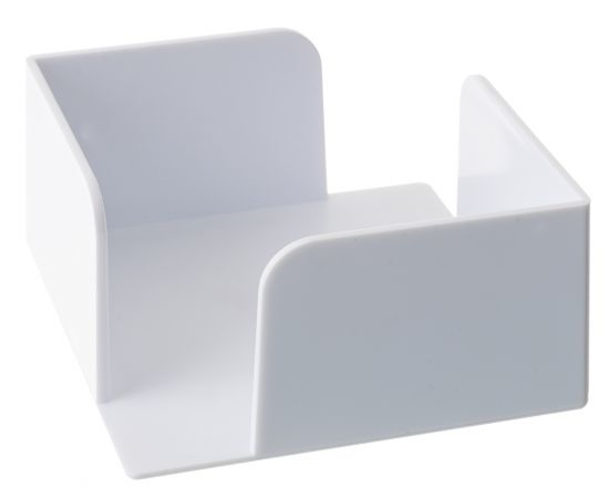 801 BL dispensador de papel para notas Plaza Poliestireno Blanco