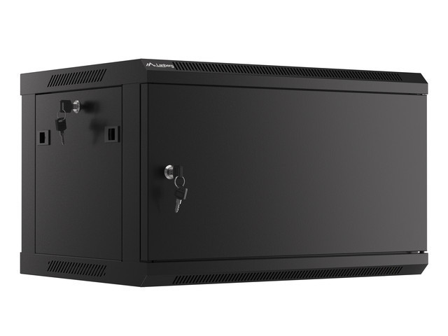 WF01-6406-00B armario rack 6U Bastidor de pared Negro