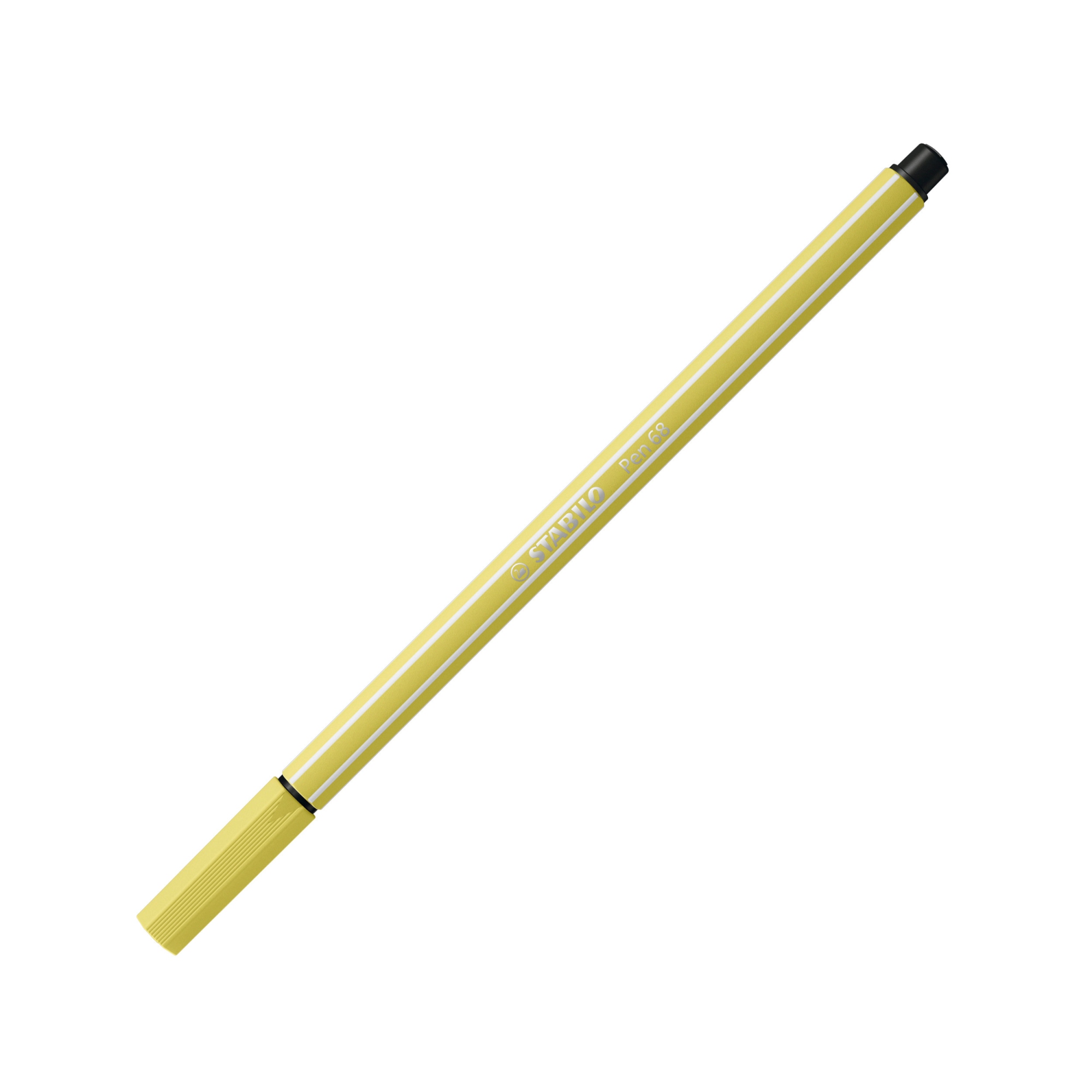Pen 68 rotulador Amarillo 10 pieza(s) 68/67