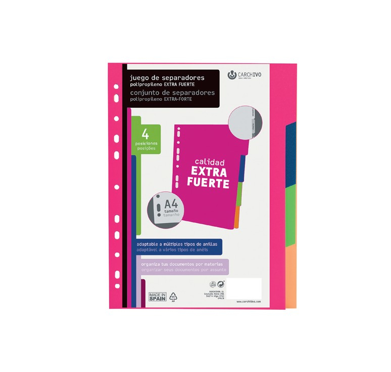49050699 divisor Polipropileno (PP) Multicolor