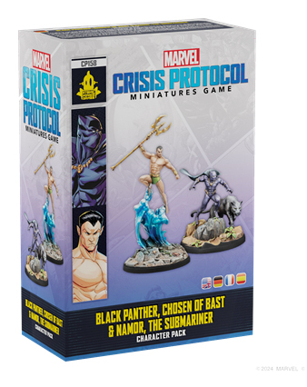 MCP: Black Panther & Namor 90 min Expansión de juego de mesa Guerra