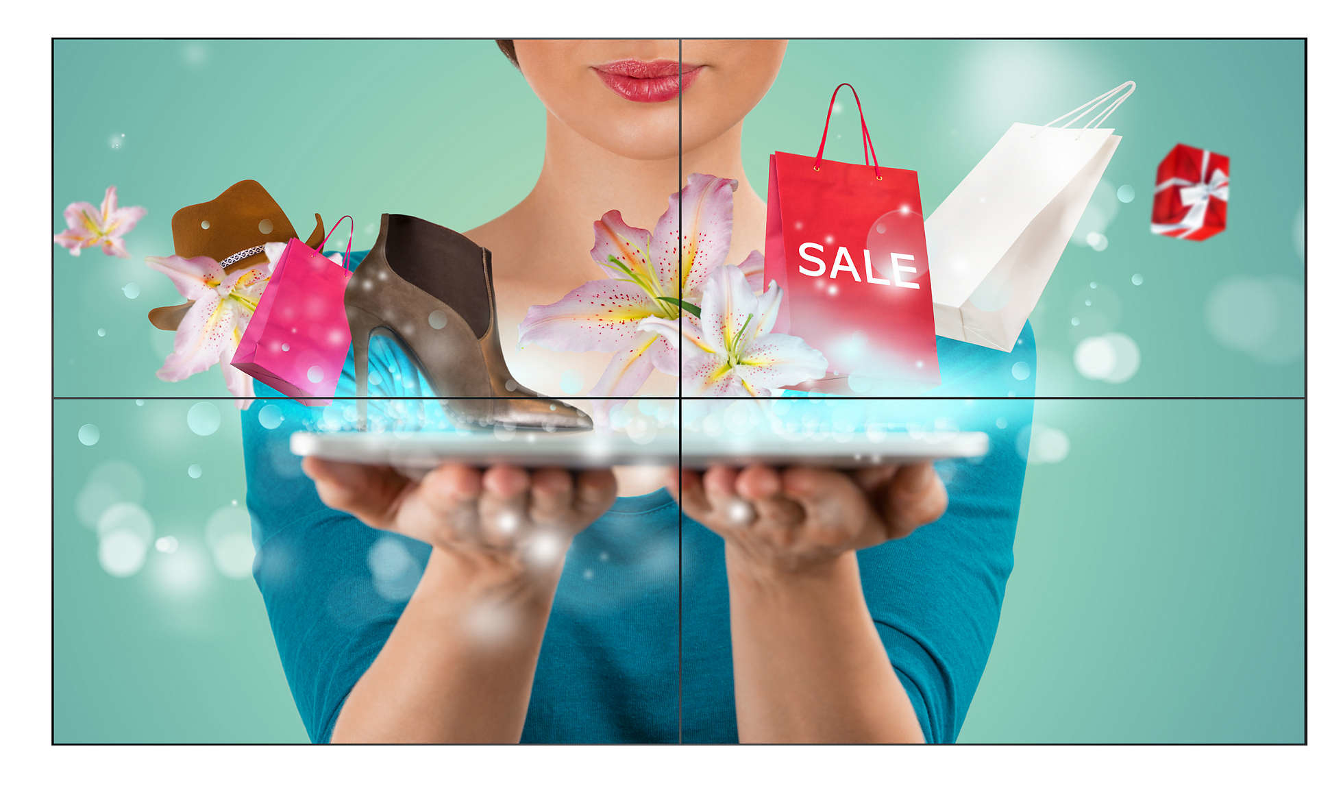Signage Solutions X-Line Videowa Pantalla plana para señalización digital 139,7 cm (55") LED 500 cd / m² Full HD Negro