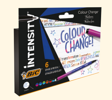 Intensity Colour Change marcador 6 pieza(s) Multicolor