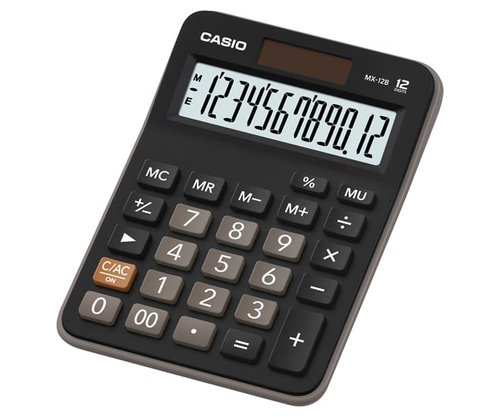 MX-12B calculadora Bolsillo Calculadora básica Negro