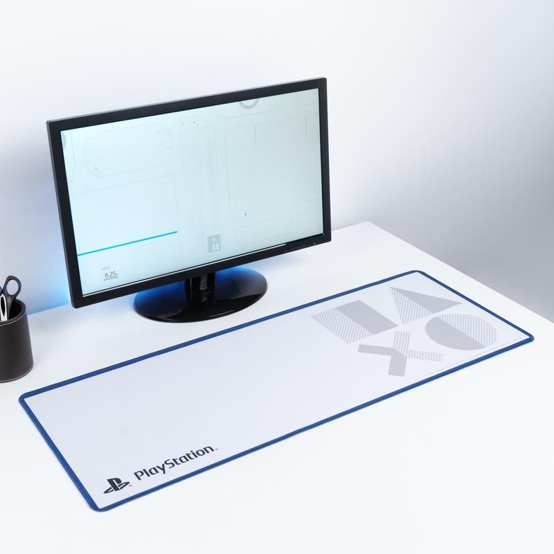 PP8816PS alfombrilla para ratón Alfombrilla de ratón para juegos Azul, Blanco