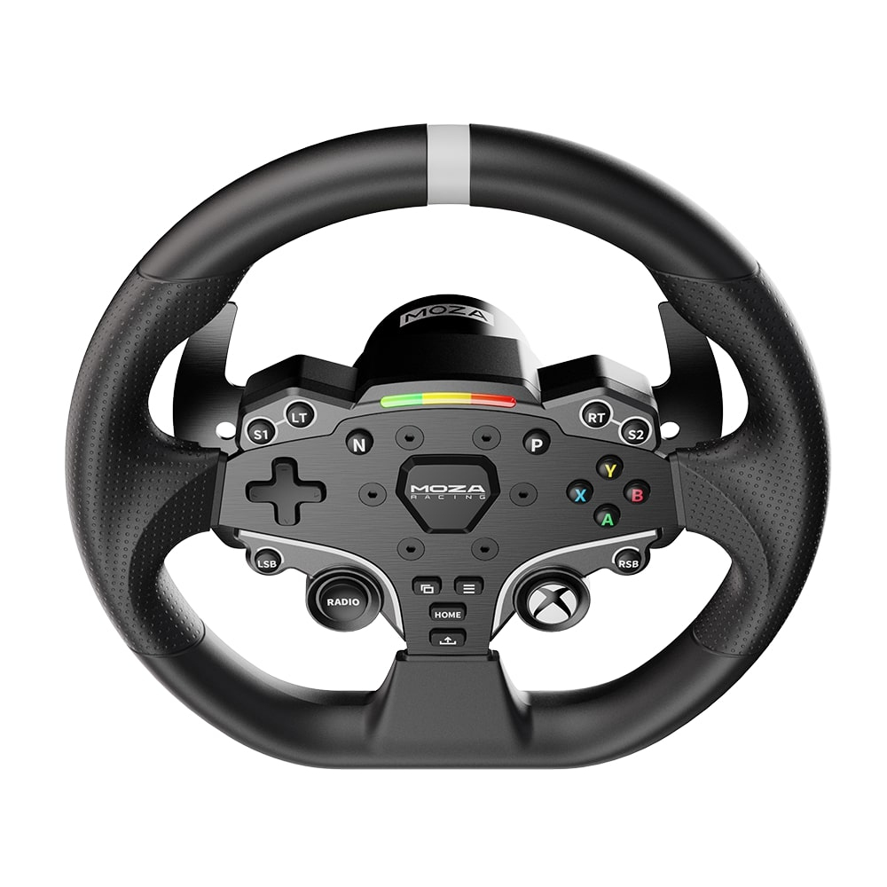 RS052 mando y volante Negro Xbox
