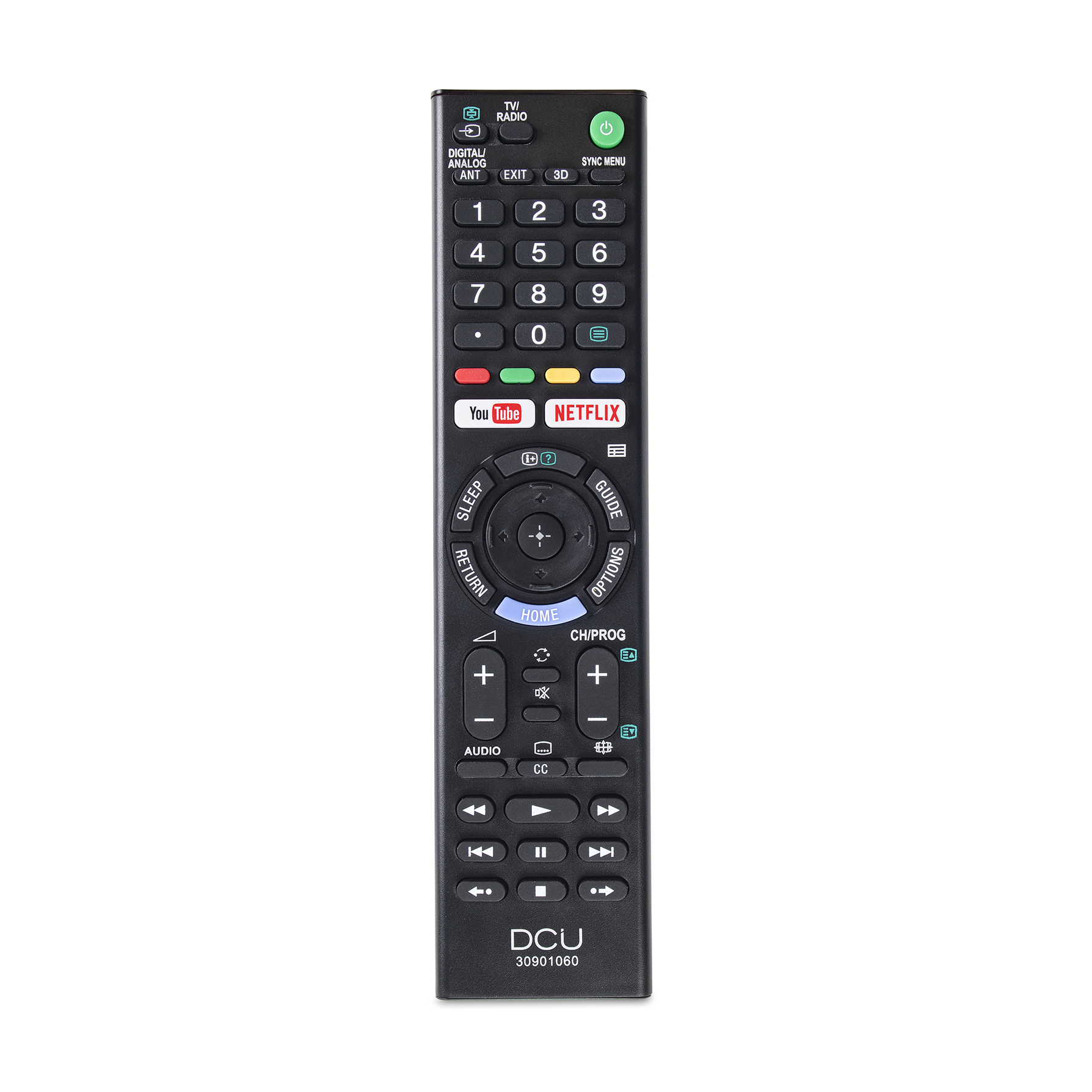 30901060 mando a distancia IR inalámbrico TV Botones