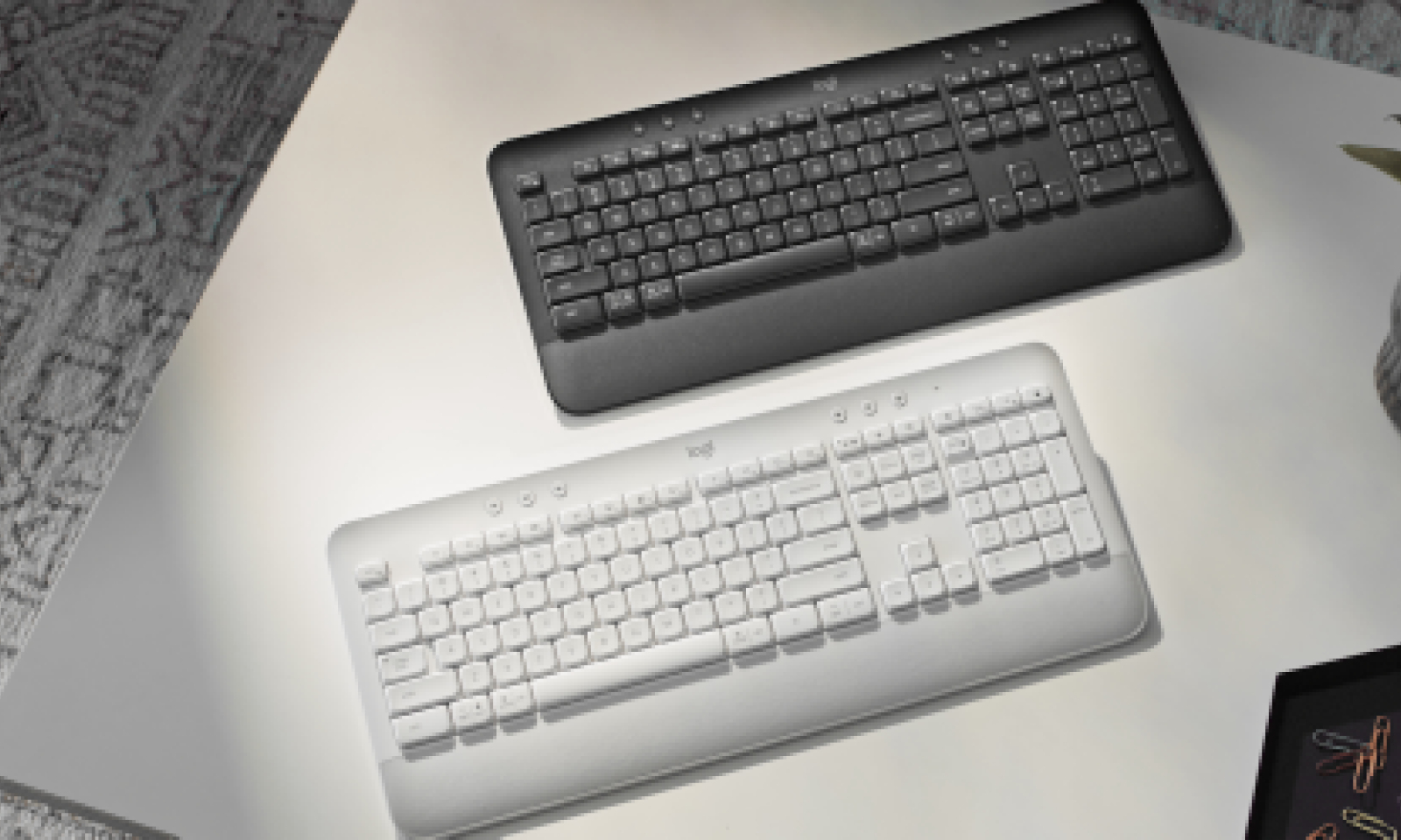 Signature K650 teclado Oficina Bluetooth QWERTY Español Grafito