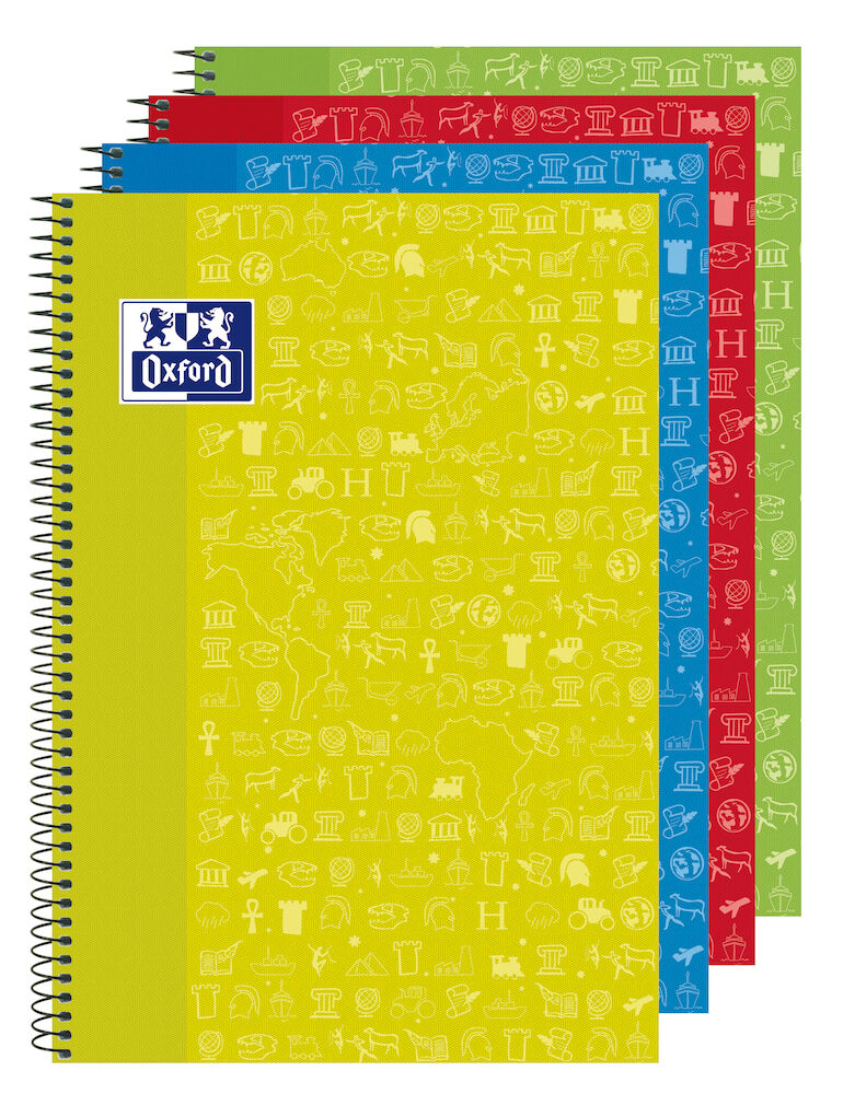 400136932 cuaderno y block 80 hojas Colores surtidos
