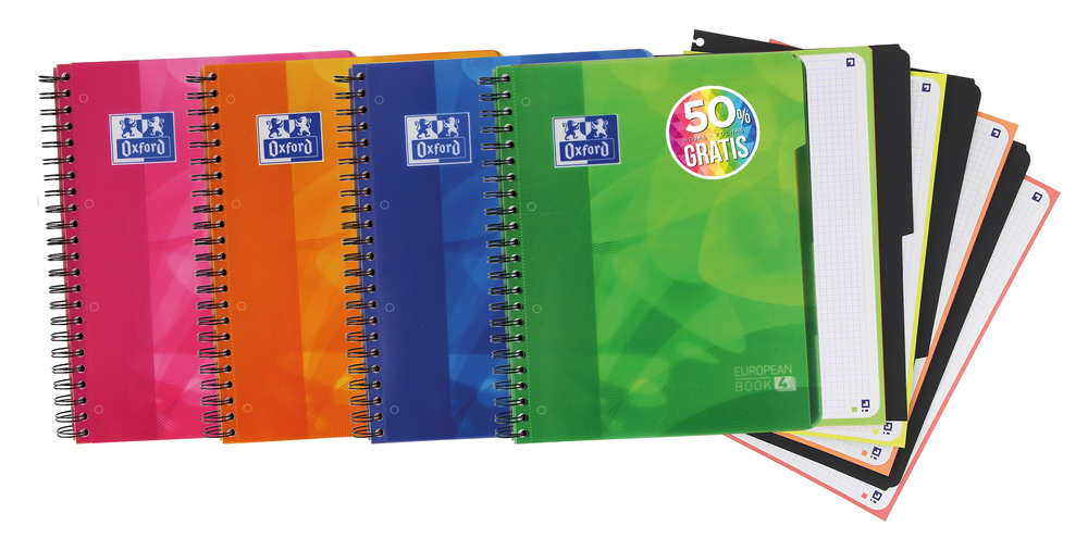 400027277 cuaderno y block A4+ 120 hojas Colores surtidos