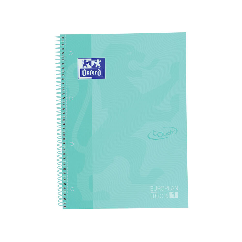400117274 cuaderno y block A4+ 80 hojas Color menta Pack 5 Unid