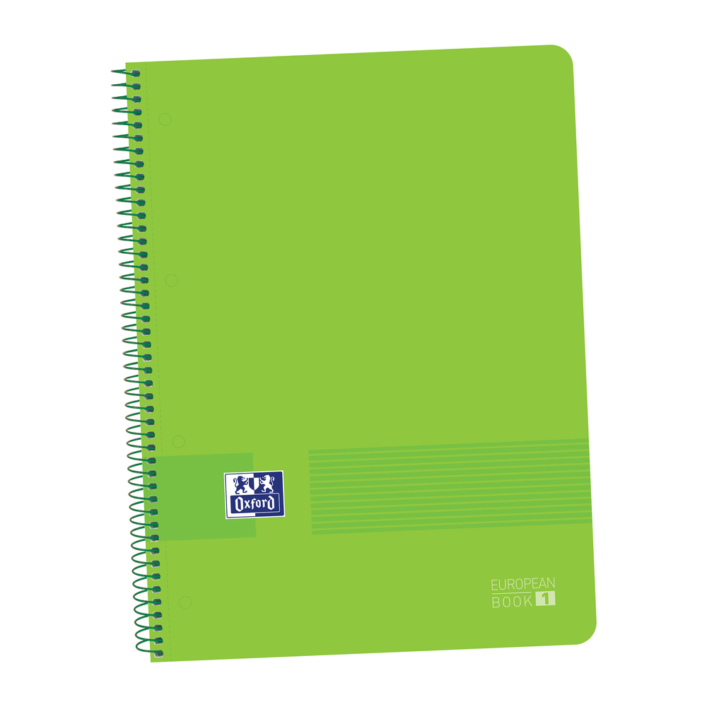 400149421 cuaderno y block A4+ 80 hojas Verde - Pack de 5 unidades - 400149421