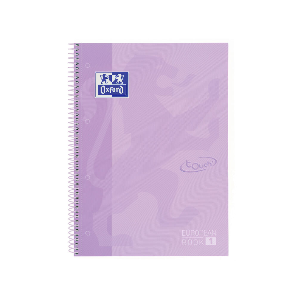 400117273 cuaderno y block A4+ 80 hojas Púrpura