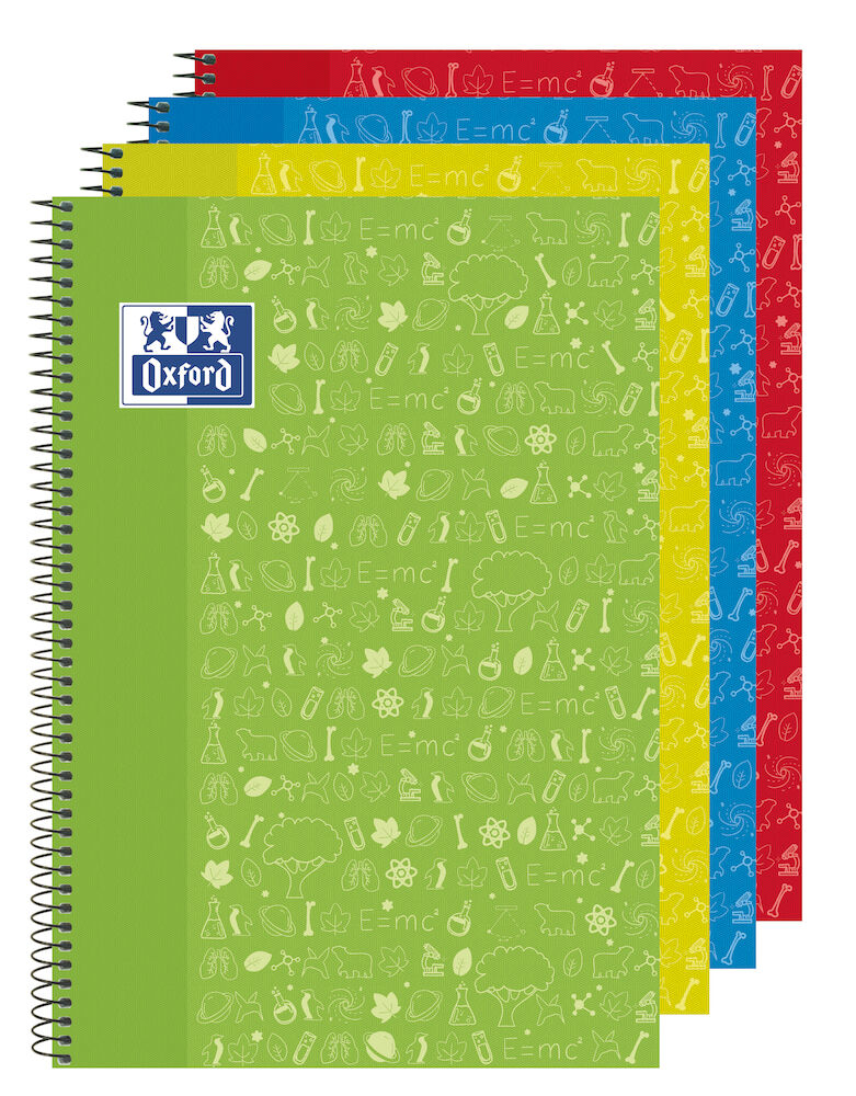 400136931 cuaderno y block 80 hojas Colores surtidos