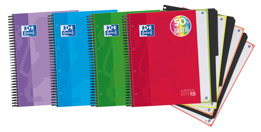 400027275 cuaderno y block A4+ 120 hojas Colores surtidos