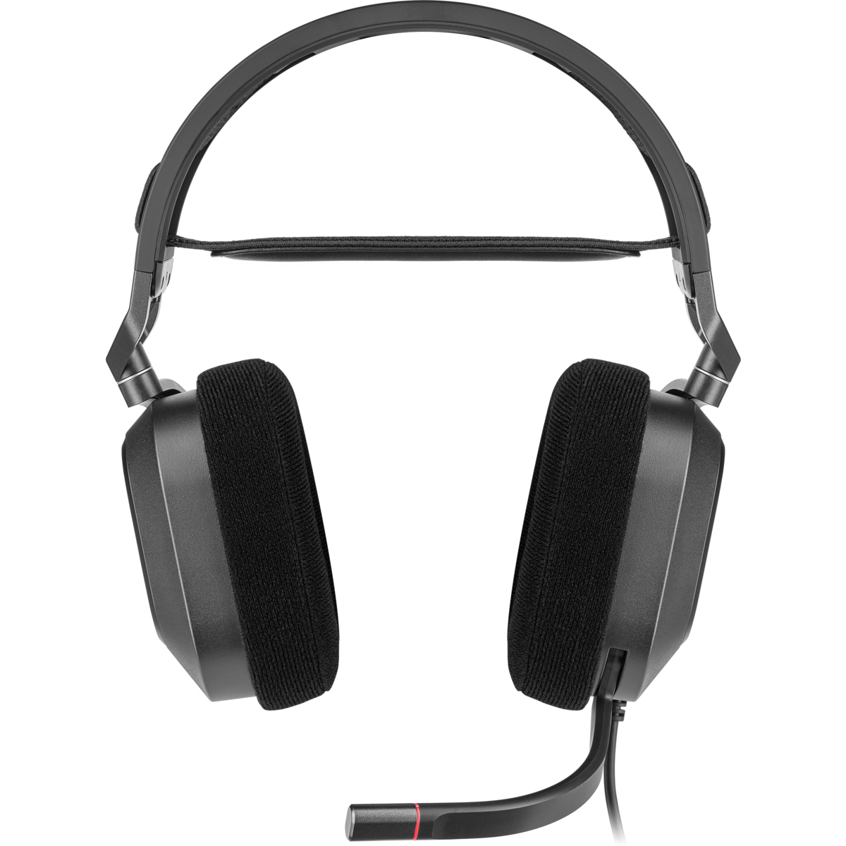HS80 RGB USB Auriculares Alámbrico De mano Juego Carbono