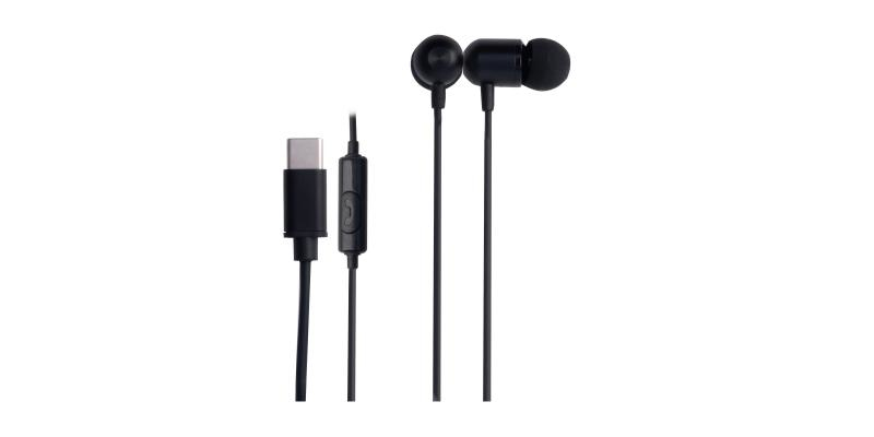 X3-NC auricular y casco Auriculares Alámbrico Dentro de oído Llamadas/Música USB Tipo C Negro