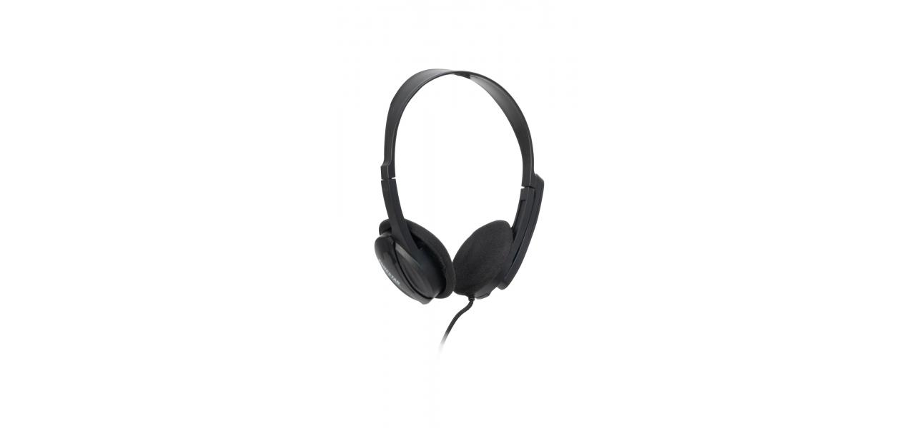 HOME-35 auricular y casco Auriculares Alámbrico Diadema Música Negro