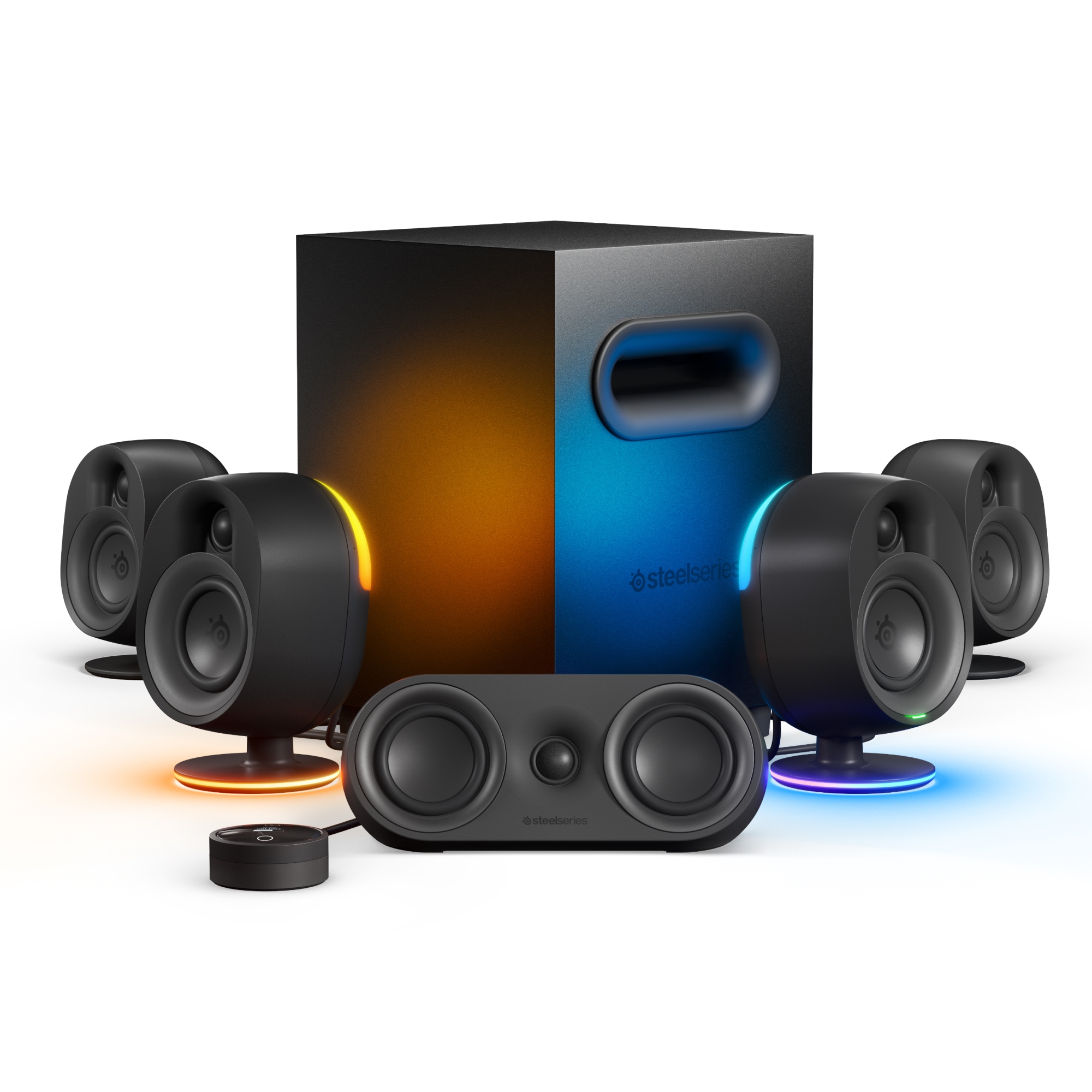 Arena 9 conjunto de altavoces PC/ordenador portátil Negro 5.1 canales De 2 vías Bluetooth