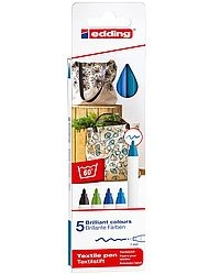 4600 marcador 5 pieza(s) Fibre tip Multicolor