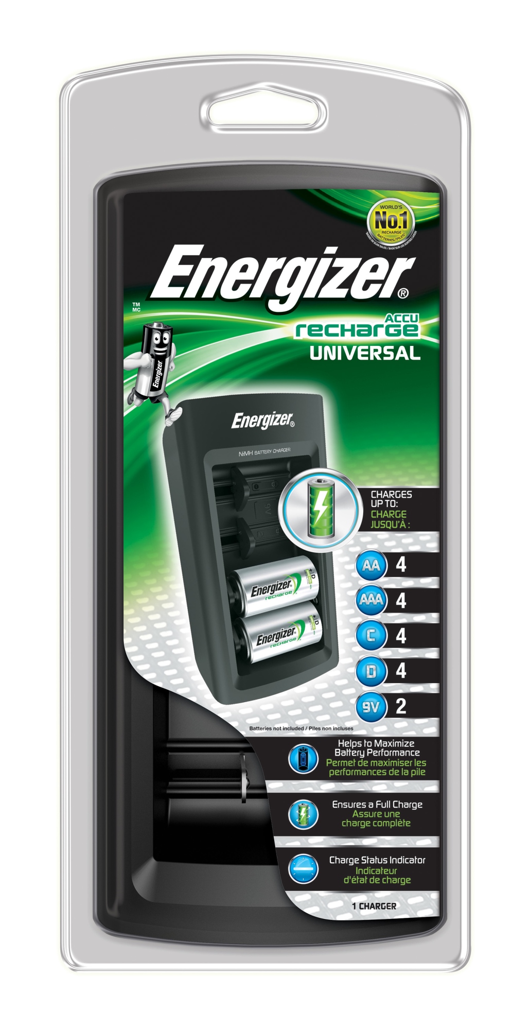Universal Charger cargador de batería Corriente alterna