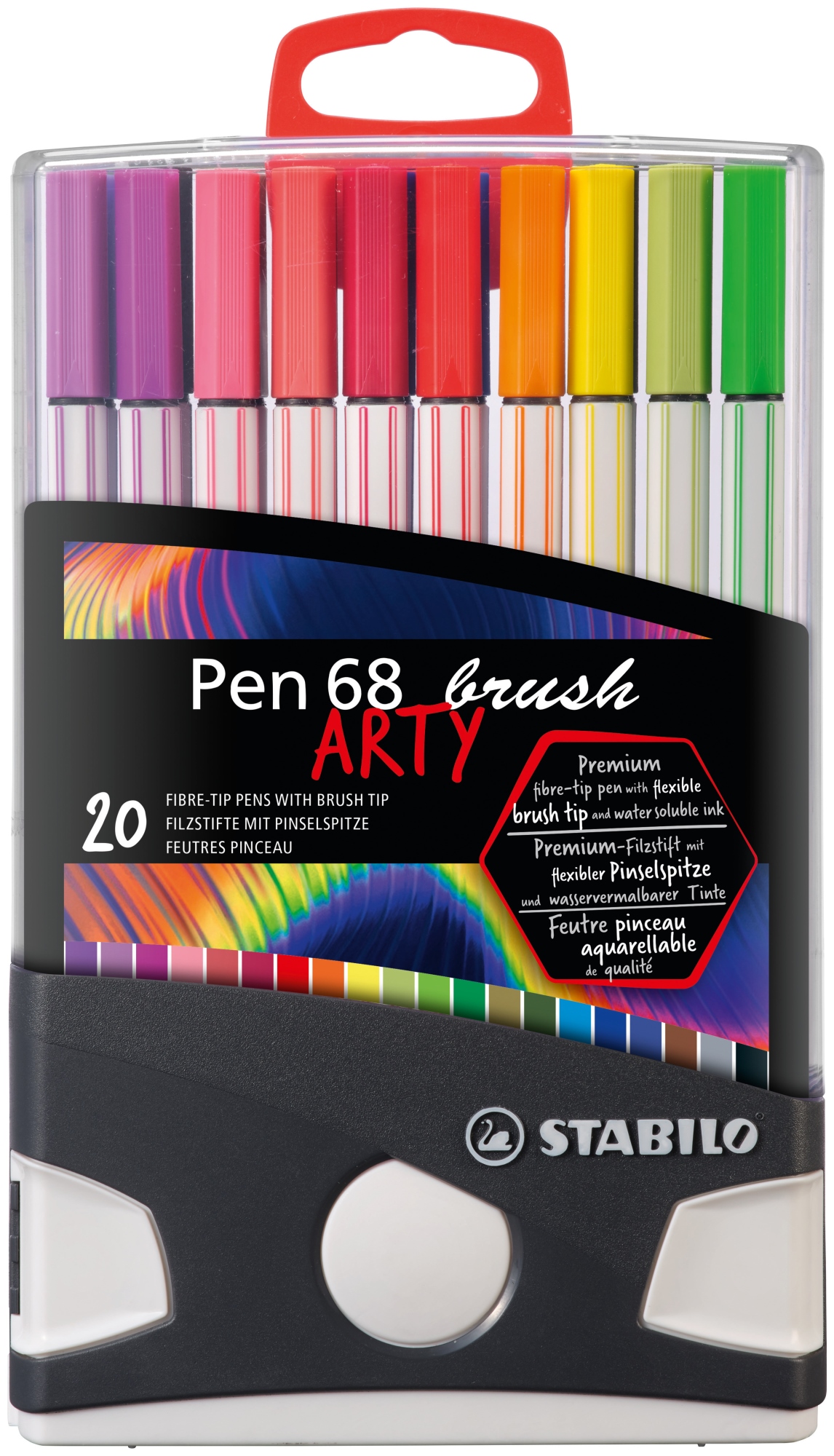 Pen 68 brush ARTY rotulador Colores surtidos 20 pieza(s)