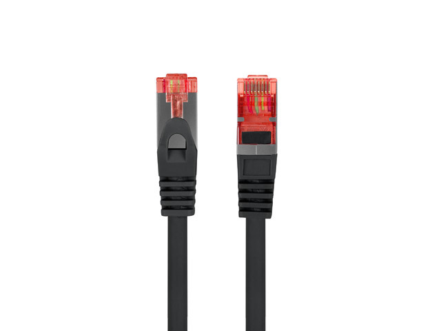 PCF6-10CU-0050-BK cable de red Negro 0,5 m Cat6 F/UTP (FTP)