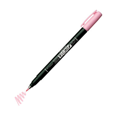 Fudenosuke Pastel marcador 1 pieza(s) Punta de pincel Rosa