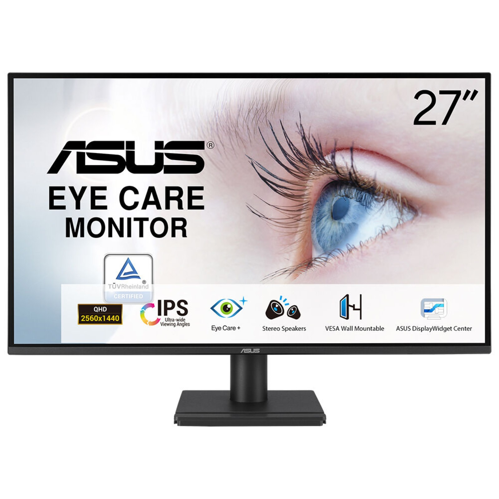 VA27AQ pantalla para PC 68,6 cm (27") 2560 x 1440 Pixeles Quad HD LCD Negro