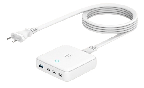 MA-DEGAN100-EU-W cargador de dispositivo móvil Portátil, Smartphone, Tableta Blanco Corriente alterna Carga rápida Interior