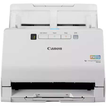 RS40 Escáner alimentado con hojas 600 x 600 DPI Blanco