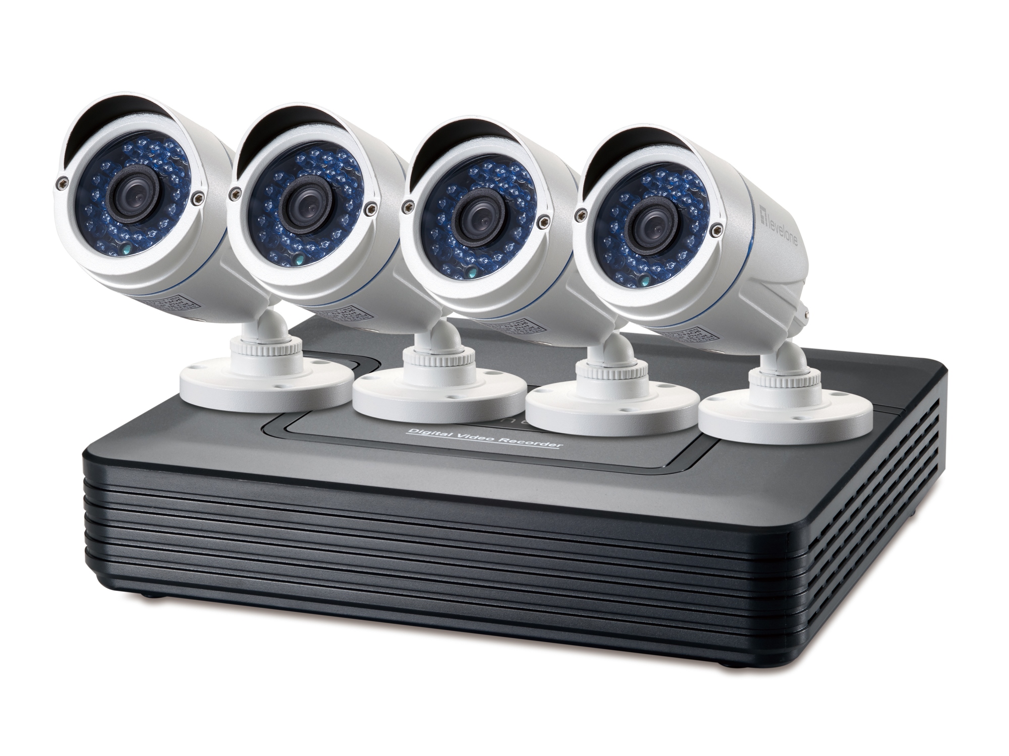 DSK-4001 kit de videovigilancia Alámbrico 4 canales