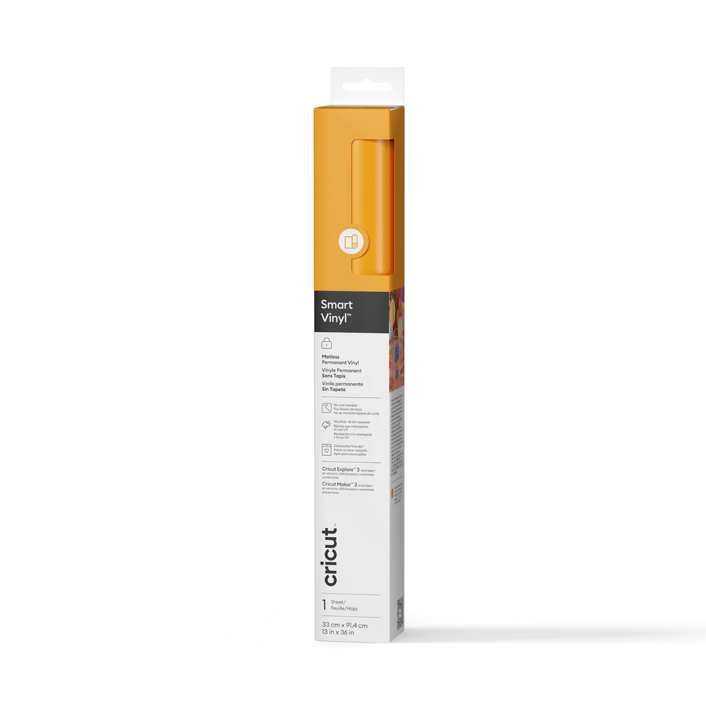 Smart Vinyl Permanente Amarillo Mate
