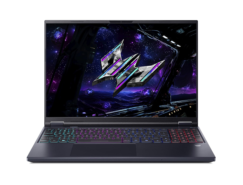 Predator PHN16-73-98QE Intel Core Ultra 9 275HX Portátil 40,6 cm (16") WQXGA 32 GB DDR5-SDRAM 1 TB SSD NVIDIA GeForce RTX 5070 Wi-Fi 6E (802.11ax) Windows 11 Home Negro
