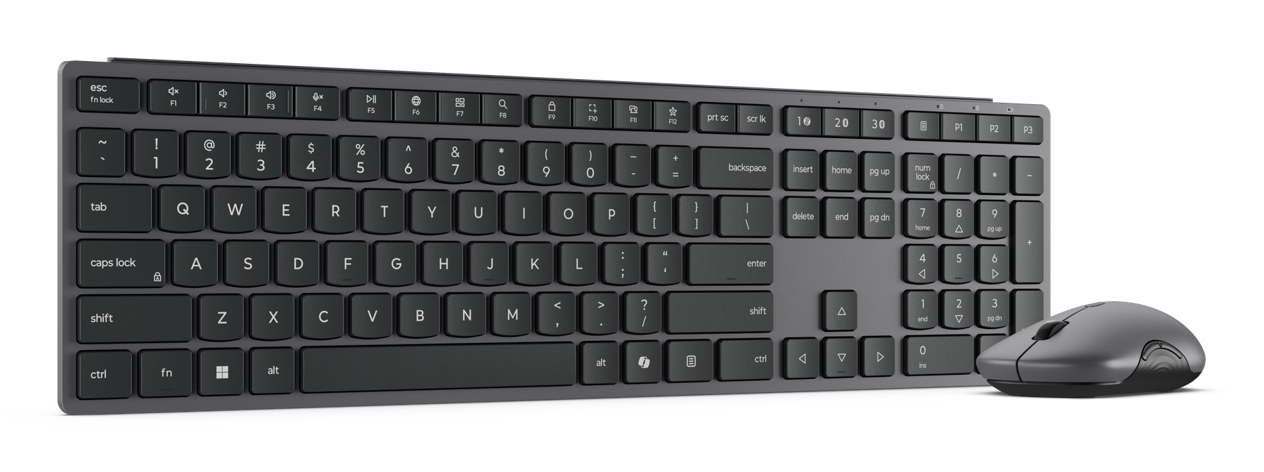 GX31S04978 teclado Ratón incluido Oficina RF Wireless + Bluetooth Español Gris
