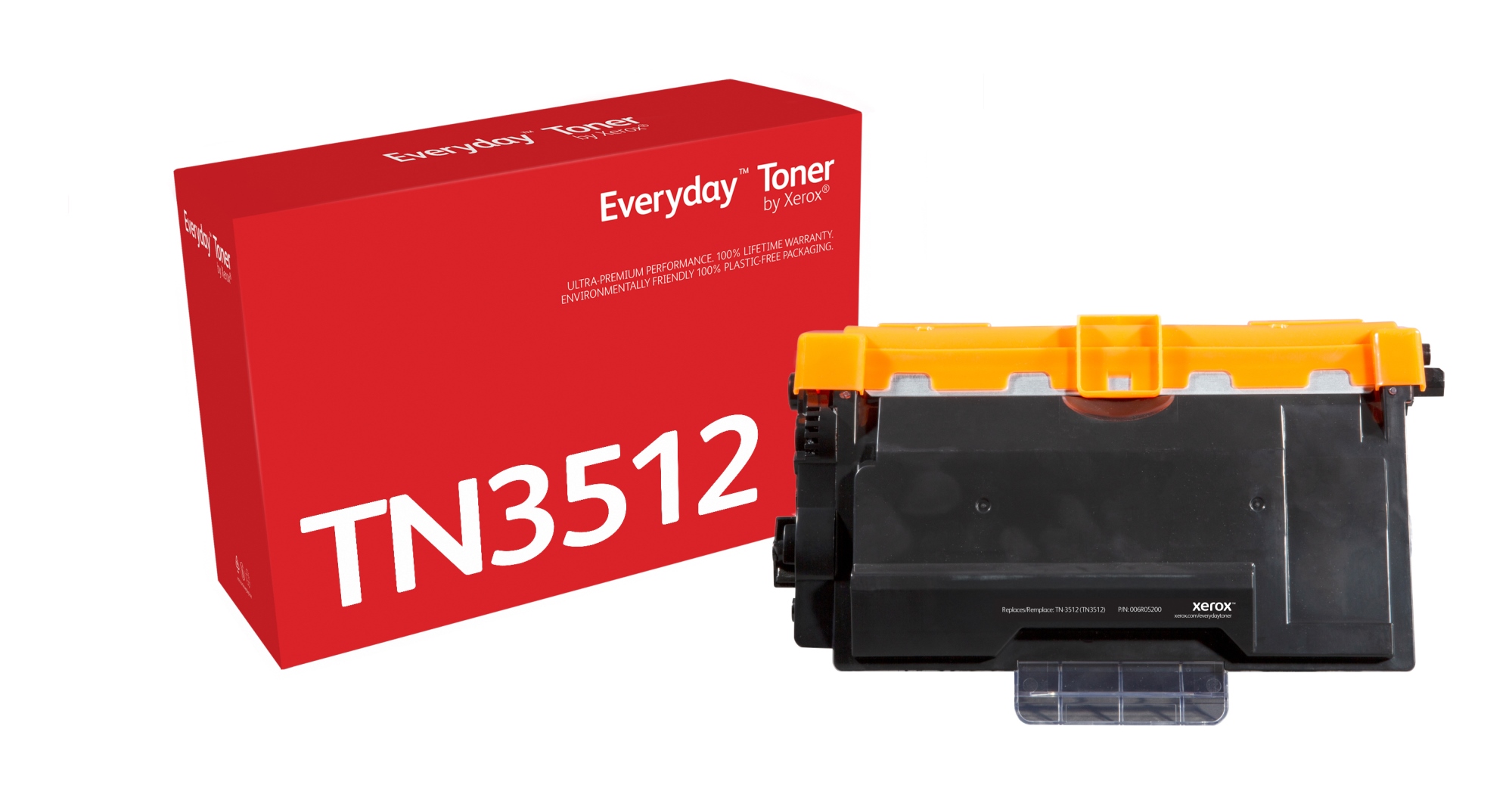 Everyday El tóner Everyday Negro de Xerox es compatible con Brother TN3512, Capacidad extra alta