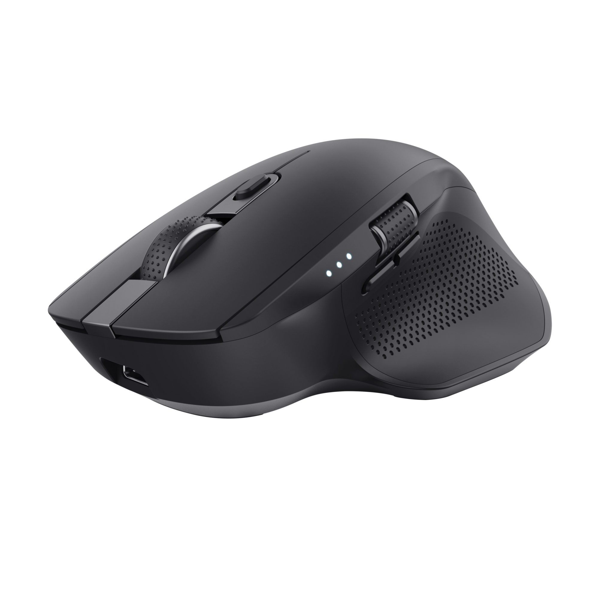 Ozaa+ ratón Oficina mano derecha RF Wireless + Bluetooth Óptico 3200 DPI