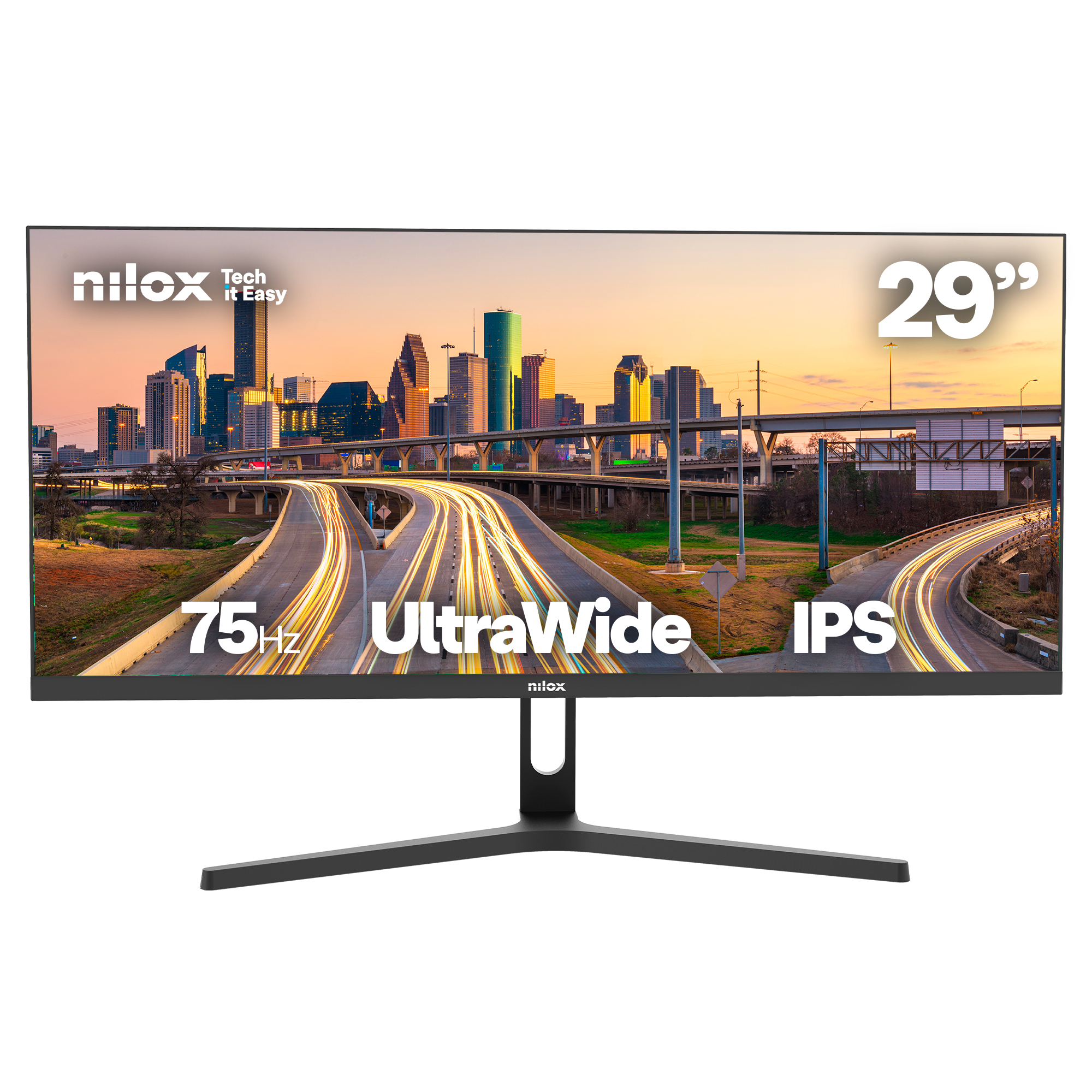Monitor 29, FHD, IPS UltraWide, 4ms, 75 Hz, HDMI y DP